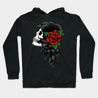 Lady Skull Hoodie